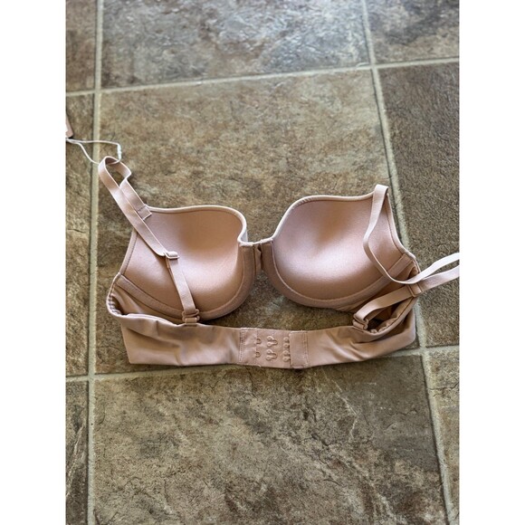 Skims Fits Everybody Push-up Demi Bra Clay Size 32A - Picture 5 of 7